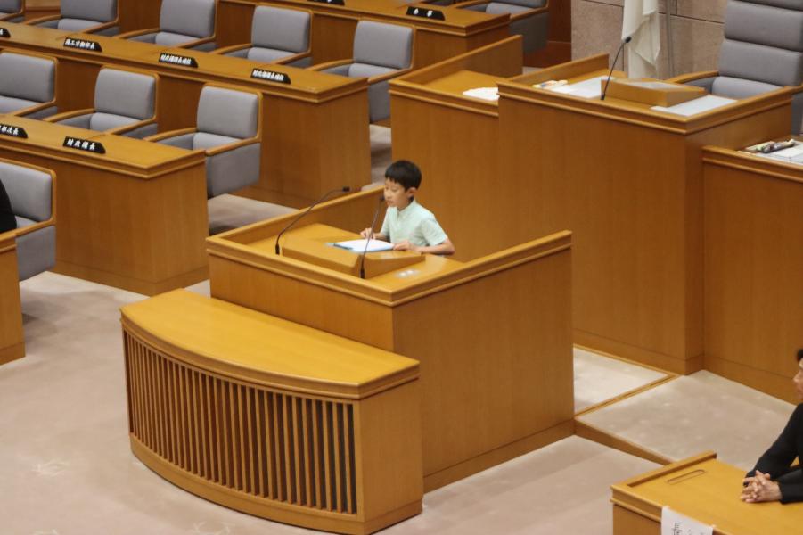 グループ代表による感想発表