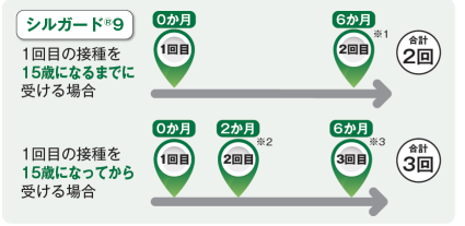 接種スケジュール