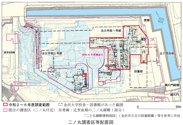 調査区配置図