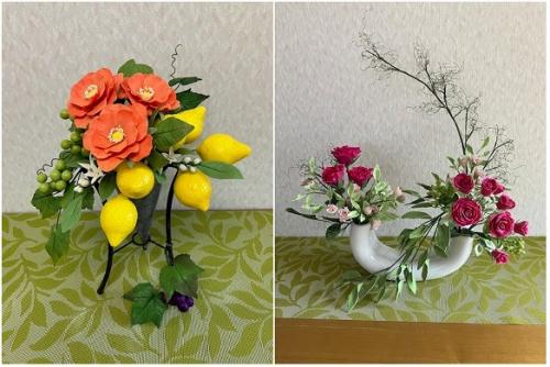 粘土の花2